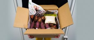 里芋3kg　出荷準備